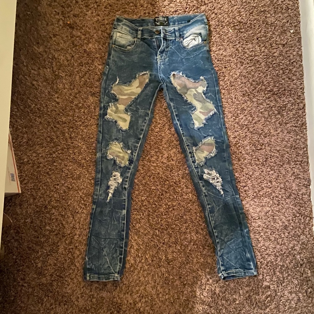 Camo jeans